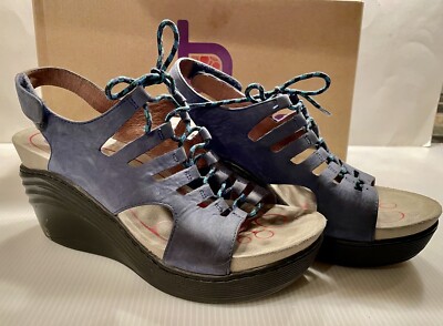 Bionica Wedge Sandals Bionica Womens Sandal Size Black Adjustable Low Wedge  Strappy Comfort