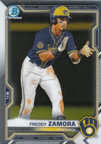 2021 Bowman Chrome Baseball "Prospects" Insert Cards #BCP1 to #BCP250