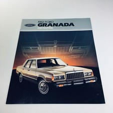 1982 Ford Granada Glx Series Ford Granada Wagon Series Car Sales Brochure 881