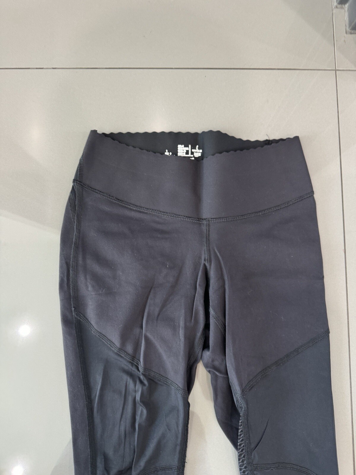 HK New Balance Performance Legging Pants Womens XS Black Cycling Run thumbnail 3