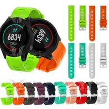 20mm Silicone Watch Band Strap For Garmin Forerunner 245/645/55 Vivomove 3 HR 