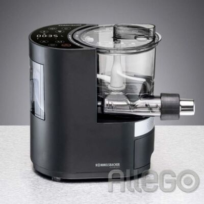 Elektrische Nudelmaschine Pastamaker PM 220 schwarz Edelstahl 800g 7 Formen