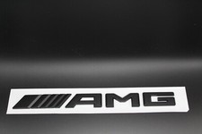 Mercedes Benz AMG Aufkleber Heckklappe Schwarz Matt NEU! Mercedes Benz AMG Aufkleber Heckklappe Schwarz Matt NEU!