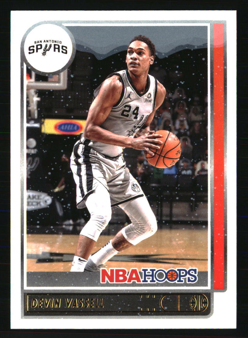 Devin Vassell 2021-22 Hoops #64 BASKETBALL Card