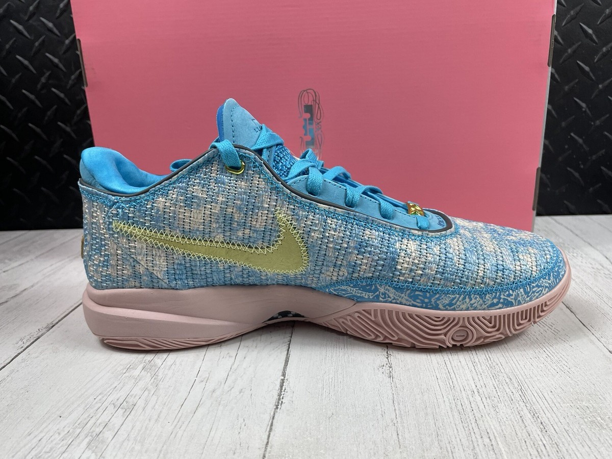 M Size 8-New Nike Lebron 20 XX ASW All Star Blue Coconut Milk