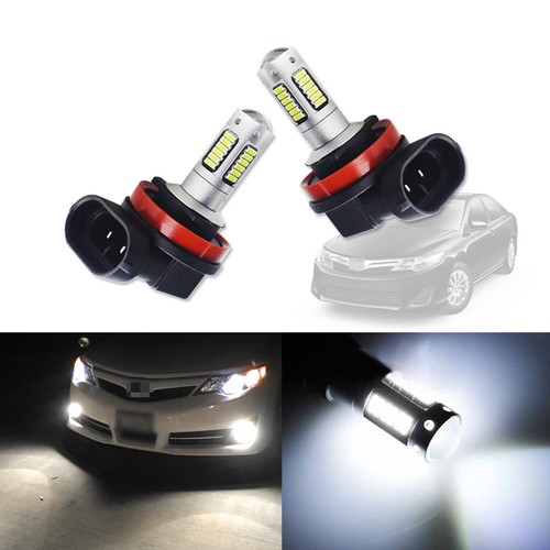 2pcs Bright White H8 H11 LED Fog Driving Lights Bulbs For 20072014