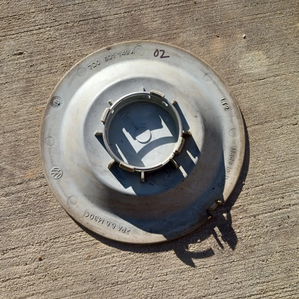 Tapa central Volkswagen Eurovan 1999-2003 número de pieza 7D0 601 149 A 02 Foto 3 de 3