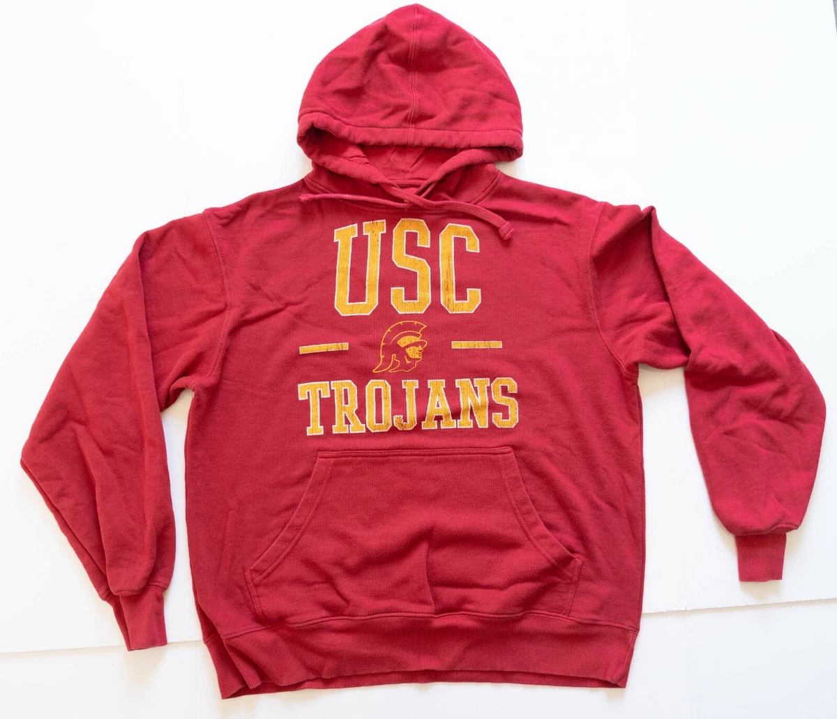 USC Sweatshirt Adult Medium Red Hoodie University of Southern California  College | eBay