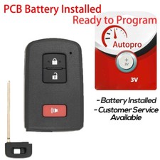 Smart Key Keyless Remote Fob Hyq14fba For 2015 - 2021 Toyota Tacoma 281451-2110