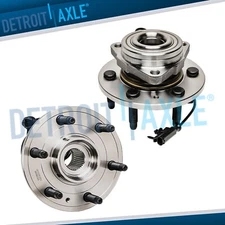 4WD Front Wheel Bearing Hubs for 2007-2013 Chevy Silverado GMC Sierra 1500 Tahoe