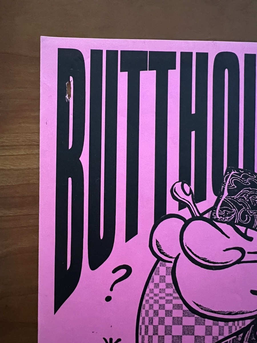 Original 1993 Butthole Surfers Stone Temple Pilots Flyer