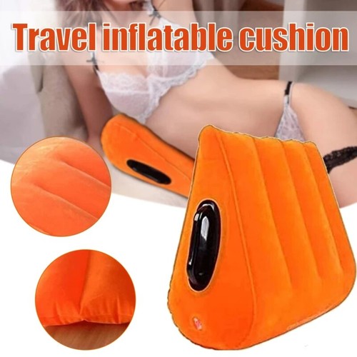 Inflatable Sexy Furniture Split Leg Sofa Mat With Straps Chair Sexy Pillows - Picture 10 of 39