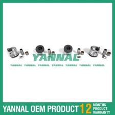 4x 13B Piston Kit STD For Toyota diesel engine parts