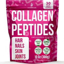 Collagen Peptides Powder for Women Hydrolyzed Collagen Protein Types I&III  10oz