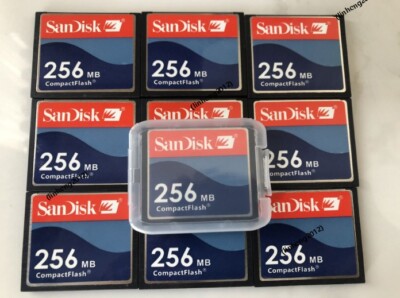 10PCS 256MB Sandisk Compact Flash Card 256MB CF Speicherkarte SDCFB/SDCFJ