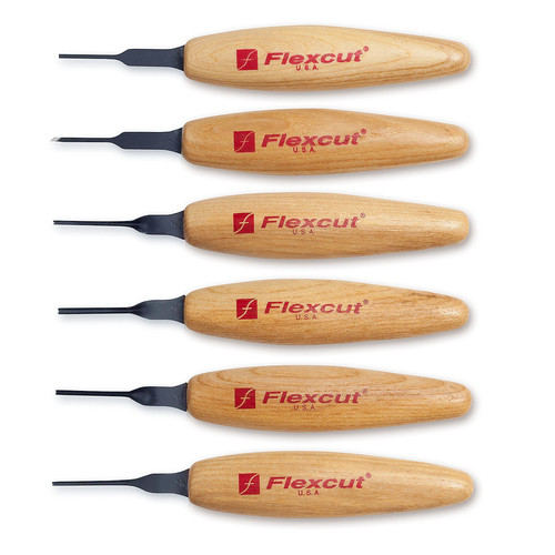 Flexcut #MT910 1.5MM Mixed Profile Tool Set