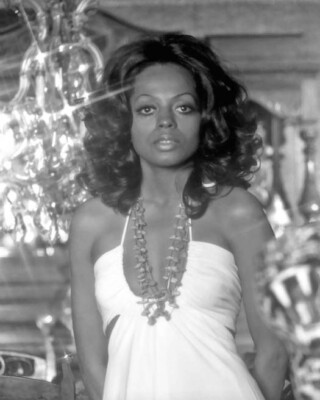 Photo Diana Ross & The Supremes 1970 – Tirage Brillant 8x10 Las Vegas, Rare