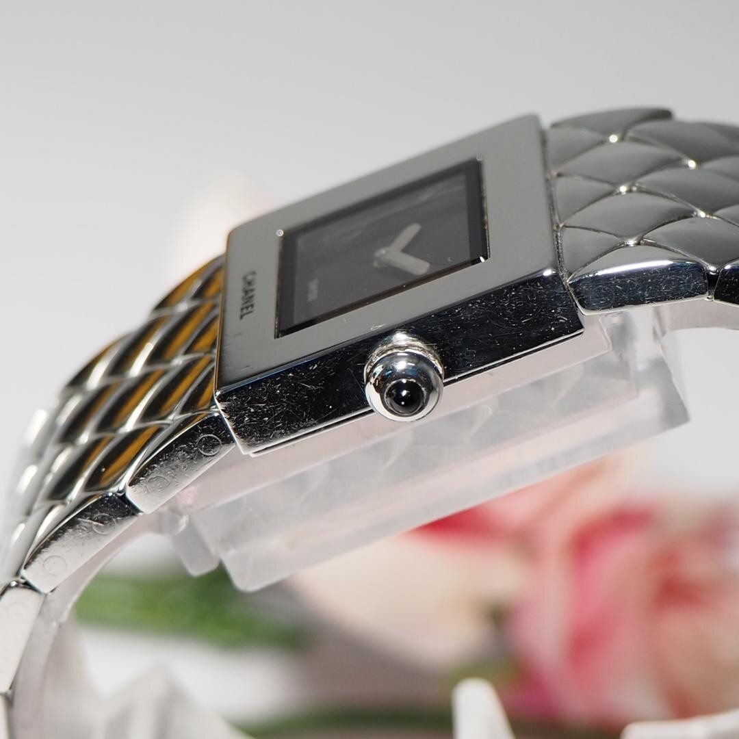 シャネル CHANEL マトラッセ スクエア レディース 腕時計 F366 シャネル CHANEL マトラッセ スクエア レディース 腕時計 F366