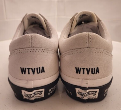Vans Vault X WTAPS OG Old Skool LX GPS White Mens Size 9 Vans Vault X WTAPS OG Old Skool LX GPS White Mens Size 9