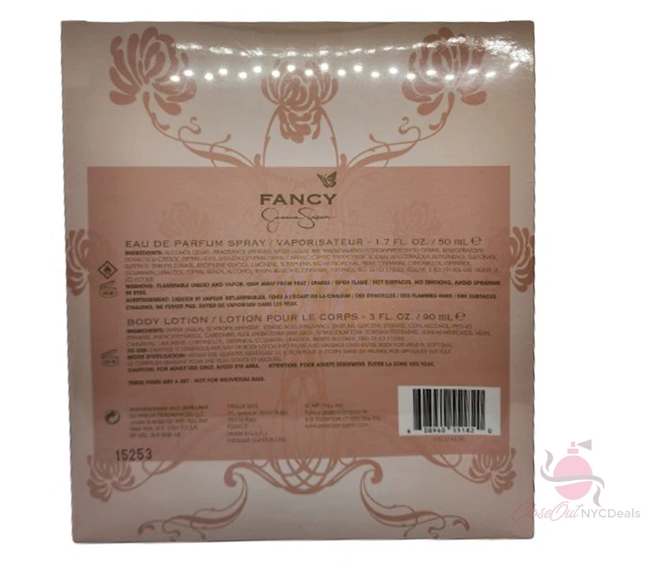 Jessica Simpson Fancy Set de Regalo de 2 Piezas -1.7 OZ EDP Sp+3.0 OZ Loción Corporal Foto 3 de 3