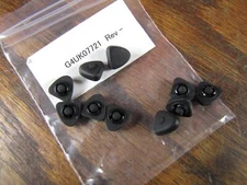 MA-COM Harris Black Pushbutton Pack of (10) Part # G4UK07721