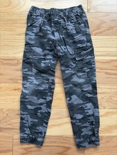 Boys Gap Gray Camel Cargo Pants Size Large