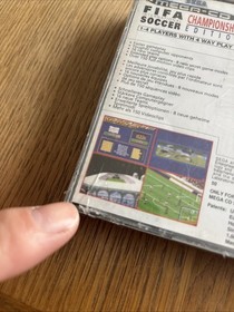Sealed Sega Megacd Mega Cd FIFA Soccer Championship Edition Unplayed Rare Game