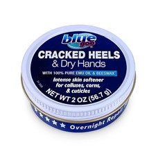 Blue Goo CRACKED HEELS DRY HANDS Skin Softener for Dry Feet, Hands, Hydrating