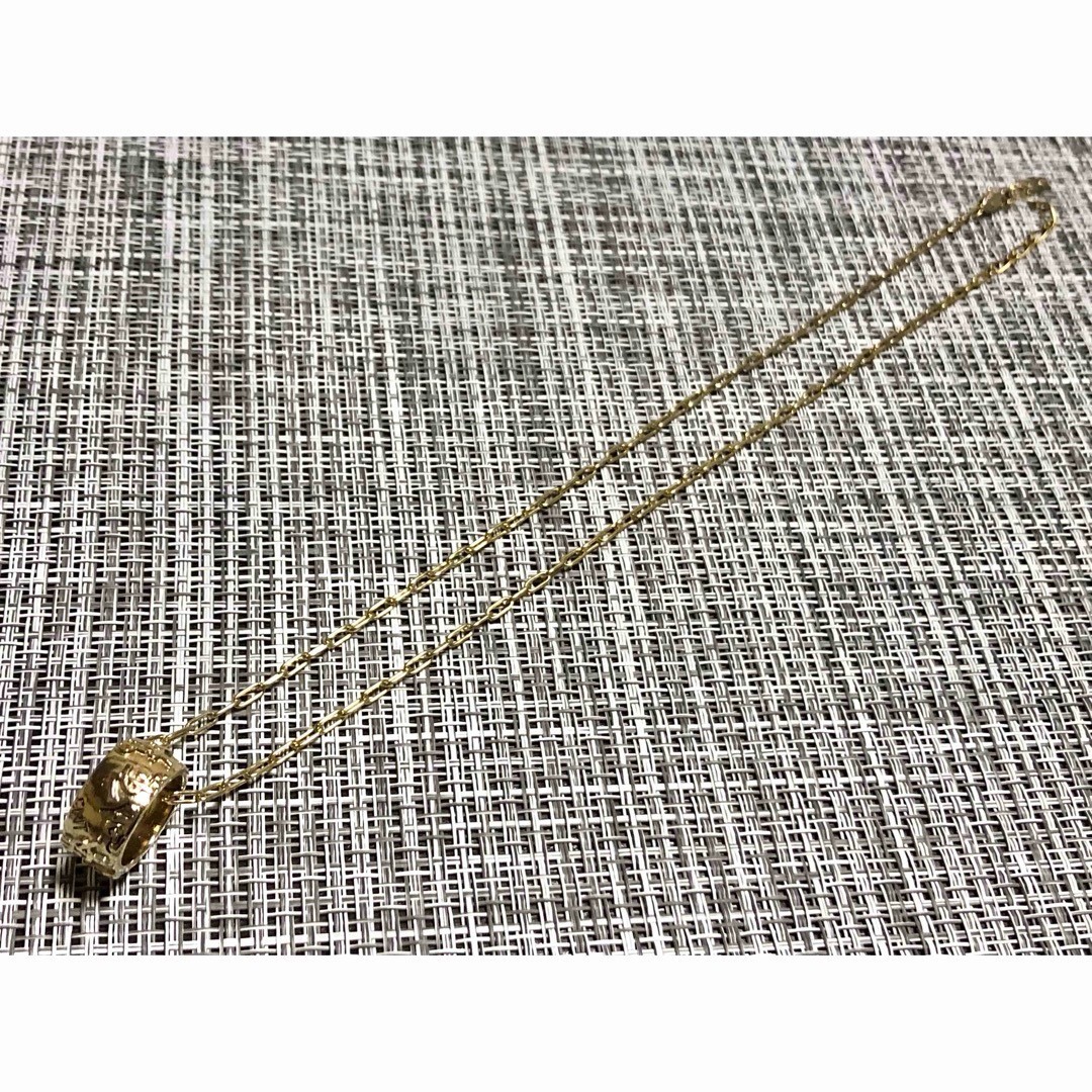 YVES SAINT LAURENT YSL Anello Top Collana Oro Donna Accessori Vintage Giappone 