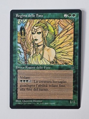 MTG 1995 Italian Legends REGINA DELLE FATE Pixie Queen Rare Reserved List NM+