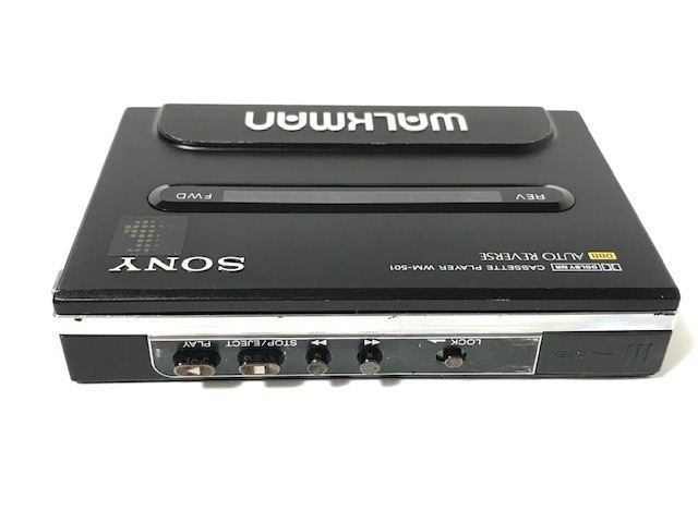 SONY Walkman WM-501 Matte Black [Rare][Pro Serviced
