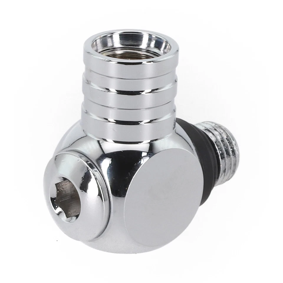 360° Roation Scuba Diving 1st First Stage LP/ Port Swivel Connector-Adaptor - Image 4 of 4