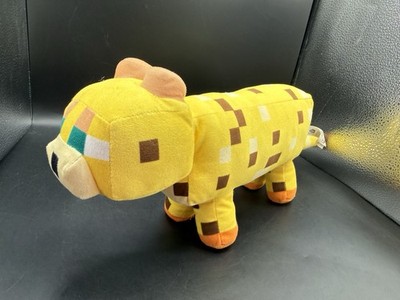 Mojang Minecraft gelbes Ozelot Stofftier Plüschfigur Teddy Spielfigur