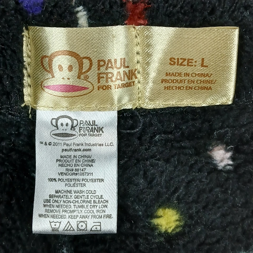 Conjunto de pijama Paul Frank para mujer mono grande pijamas pantalones polar manga larga top Foto 3 de 4