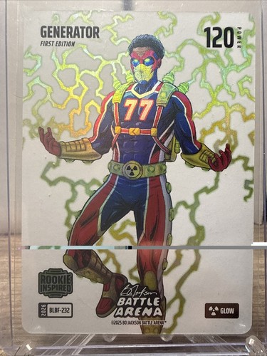 2026 Bo Jackson Battle Arena Generator Glow Blizzard Rookie VJ Edgecombe