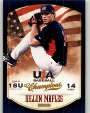 2013 Panini USA Baseball Champions Dillon Maples #102