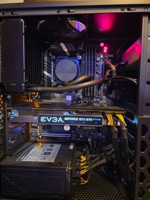 Custom Gaming PC Desktop Intel i7-6700K GTX 1070 32GB RAM Windows 11
