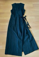 Margaret Howell Black Sleeveless Dress Size 2