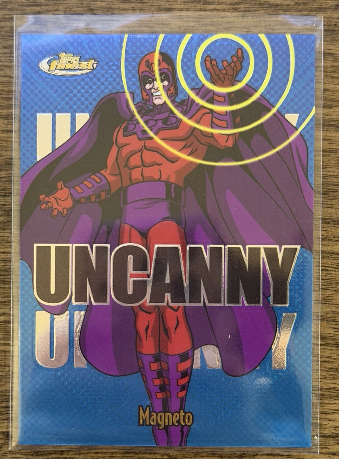 2025 Topps Finest X-Men '97 Magneto Uncanny Short Print #98 Marvel
