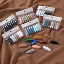 Multi Colored Safety Pins Muslim Hijab Pins Clip Plastic Colorful Brooches