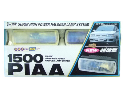 PIAA 1500 H3 Super High Power Halogen Fog Lamp Light Harness Unused JDM