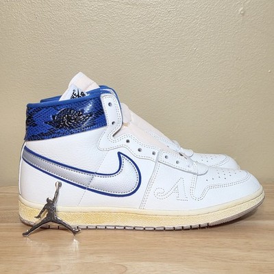 Awake NY x Air Jordan Air Ship PE SP White Game Royal FN8675-104 Men's Size 11