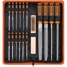 REXBETI 25Pcs Metal File Set Tool Sharpening Woodworking Finishing