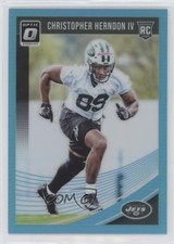 2018 Donruss Optic Rookies Aqua Prizm /299 Chris Herndon IV Christopher #134 y0i