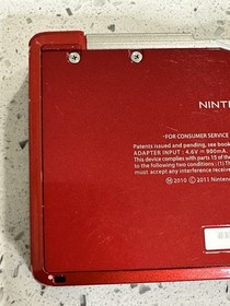 Nintendo 3DS Handheld System - Flame Red Bundle With 2 Games Lego & Spider Man