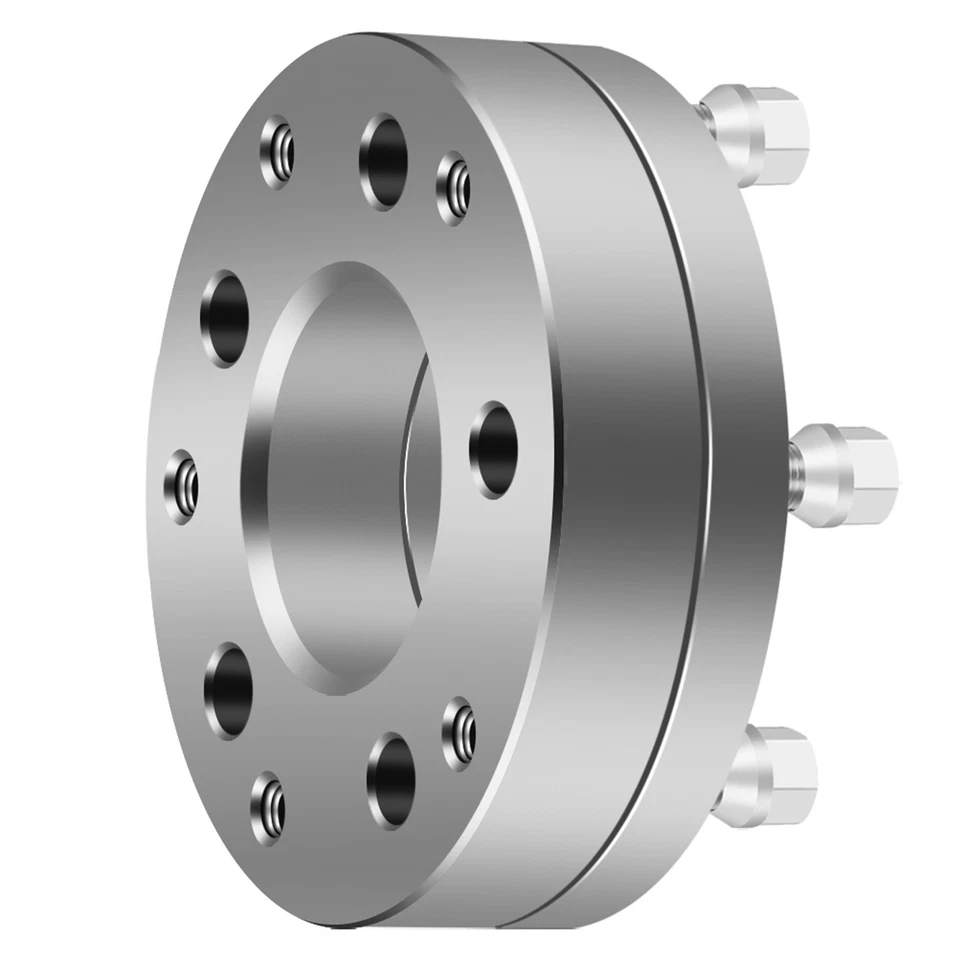 4pcs 2" 5x5 to 6x5.5 14x1.5 studs wheel spacers for Jeep Wrangler 2007-2013 - Image 4 of 4