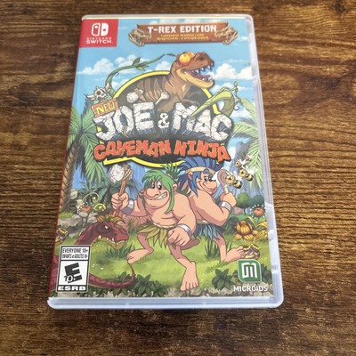 New Joe and Mac: Caveman Edition - T-Rex Edition - Nintendo Switch