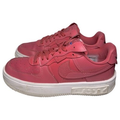 Nike Women s 6 Air Force 1 Rose Archaeo PINK Fontanka REACT Sneakers DA7024 601