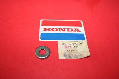 #ad NOS GENUINE ORIGINAL HONDA WASHERBRK.PIVOT CR125R ELSINORE OEM # 46518 444 000 $9.95