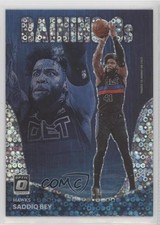 2022 Panini Donruss Optic Raining 3s Fast Break Holo Prizm Saddiq Bey #15 14ch